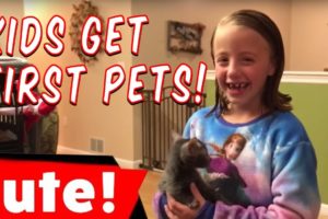 Cute Kids Surprised With Pets! | Try Not To Cry Challenge