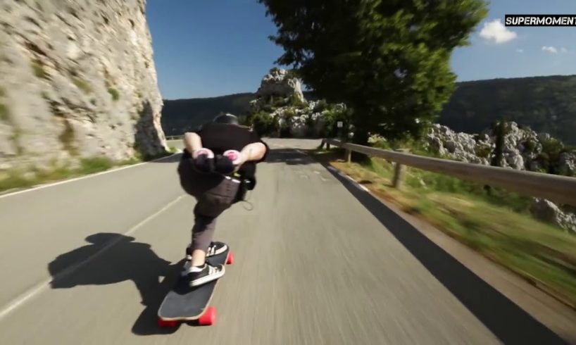 Death downhill longboarding 2019 /People Are Awesome / 80 mph in