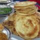 Desi Paratha Ka Taste | People are Eating Paratha In Roadside Food Center | Street Food India