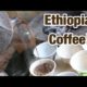 Drinking Ethiopian Coffee in Addis Ababa