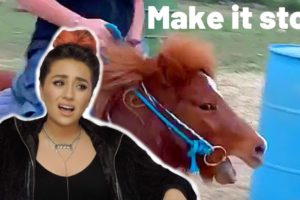 EQUESTRIAN REACTS TO BAD EQUESTRIANS & WORST TRAINER EVER! - Raleigh Reacts