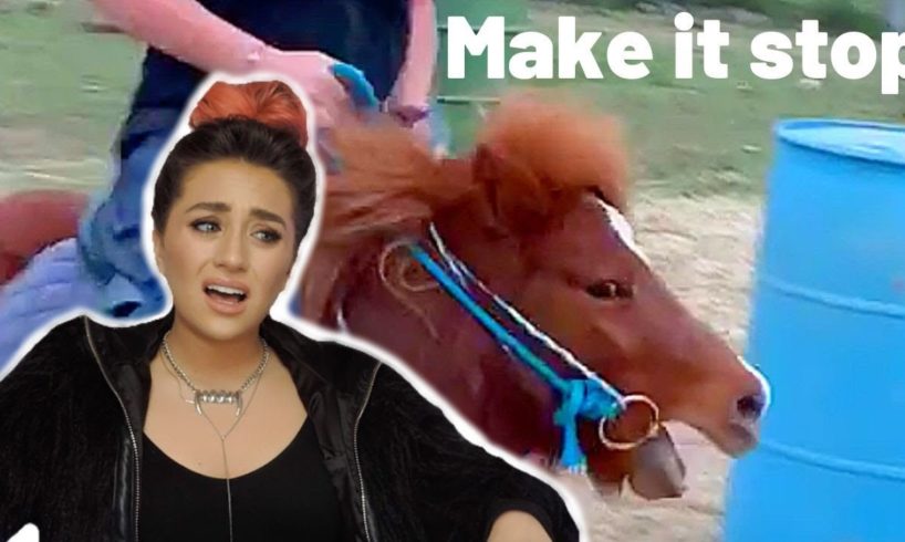EQUESTRIAN REACTS TO BAD EQUESTRIANS & WORST TRAINER EVER! - Raleigh Reacts