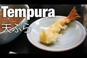 Eating Tempura (天ぷら) at Tenmatsu Restaurant, Tokyo