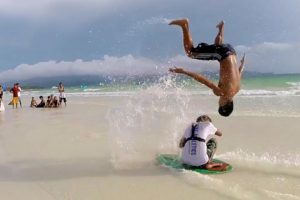 Epic Skimboarding Tricks and Jumps | People Are Awesome