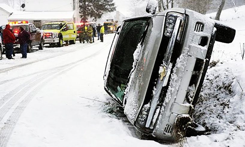 Examples of how not to Drive your Car in winter #707
