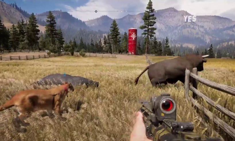 FAR CRY 5 - ALL ANIMAL FIGHTS - PART 2!!!!!!!!!!!!!!!