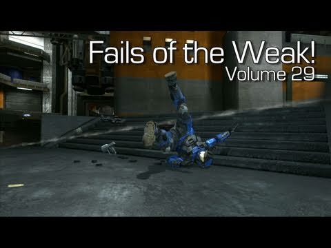 Fails of the Weak: Ep. 29 - Funny Halo 4 Bloopers and Screw Ups! | Rooster Teeth