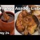 Flying on TAP Portugal and Roast Chicken (Frango Assado) - Lisbon, Portugal, Travel Guide!