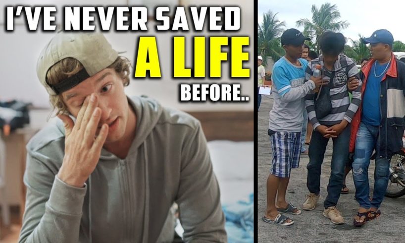HOW I SAVED A LIFE .. Filipino near death, scariest moment of my life