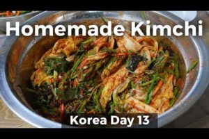 Home-Cooked Korean Food: The BEST Kimchi! (Day 13)
