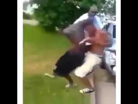 Hood fight (gone wrong)