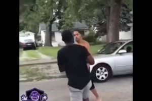 Hood fights #6 man get out the car #hoodfights #fights #worldstar