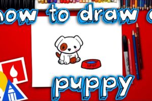 How To Draw The Cutest Puppy