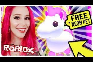How To Get A FREE NEON Pet In Adopt Me.. Roblox Adopt Me NEW NEON PET Update