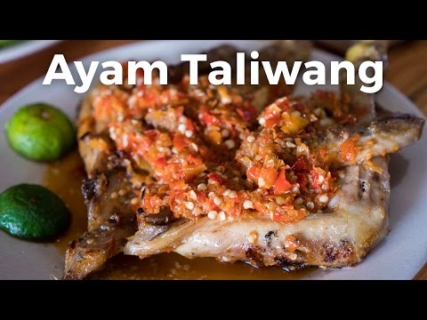 Indonesian Food - INSANELY Spicy Grilled Chicken (Ayam Taliwang) in Jakarta, Indonesia!