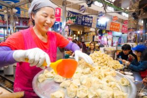 Korean Street Food - NETFLIX SEOUL - I Ate Everything From the Episode! | Gwangjang Market!