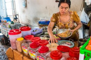 Lahpet Thoke - Eating BURMESE TEA LEAF Salad on the Streets of Yangon, Myanmar!