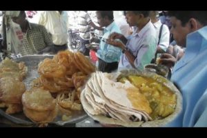 Malpua Jalebi (Sweet) Roti (Bread) Veg Curry | Kolkata Street Food | Office Staffs Talking Lunches