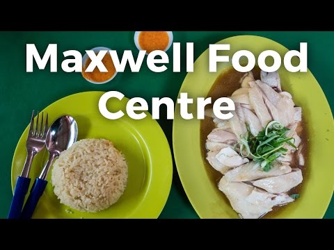 Maxwell Food Centre: Famous Tian Tian Chicken Rice