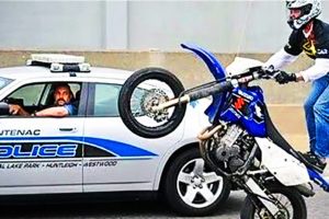 Motorcycle Police Chases Compilation 2016 (Police pursuit) #4