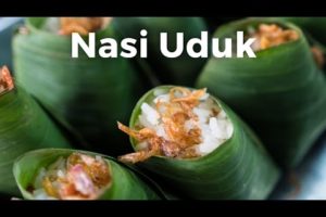 Nasi Uduk (Coconut Rice) and Fried Chicken in Jakarta