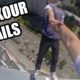 PARKOUR FAIL COMPILATION!!! *Near Death fails*