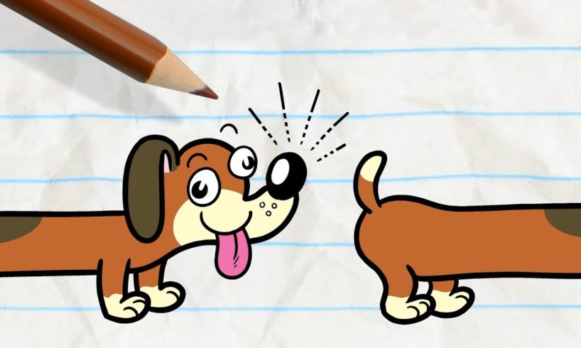 Pencilmate's Dog Gets into a Fight -in- PAIN IN THE MUTT - Pencilmation Cartoons for Kids