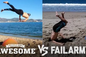 People Are Awesome vs. FailArmy | (Yoga Ball Tricks & Flips)