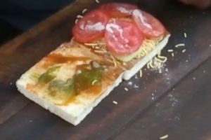 Special Veg Sandwich | How to make Veg Sandwich at Street - Street Food Loves You