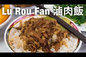 Taipei's Most Famous Braised Pork Rice Bowl (Jin Feng 金峰魯肉飯) - Taiwanese Food Lou Rou Fan!