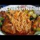 Thai Chicken Noodles (ก๋วยเตี๋ยวไก่) - Thai Street Food Bicycle in Bangkok!