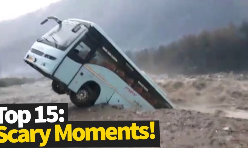 Top 15 Scary Moments Caught On Camera