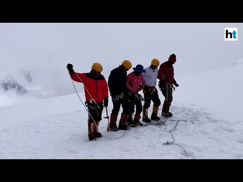 Watch: ITBP releases last footage of mountaineers killed in avalanche