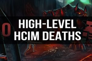 10 of the Highest Leveled HCIM Deaths in OSRS