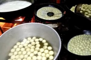 1000's SOFT RASGULLA PREPARATION for Marriage Occasion | Famous BENGALI Sweet Kolkata Street