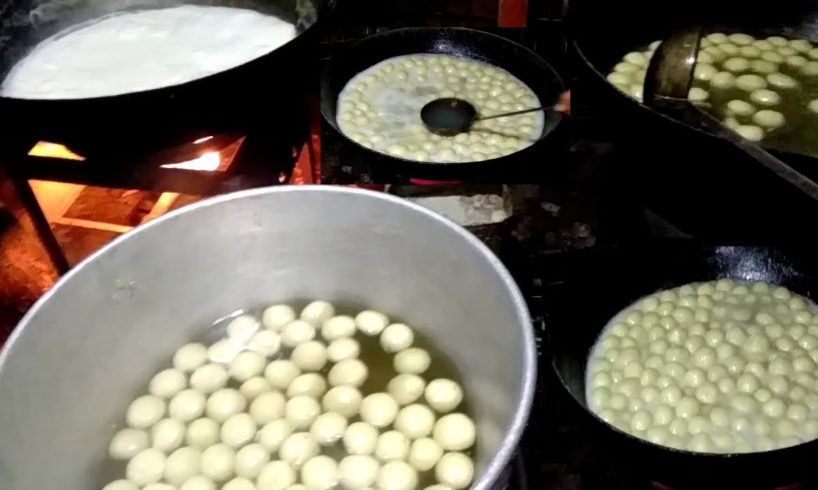 1000's SOFT RASGULLA PREPARATION for Marriage Occasion | Famous BENGALI Sweet Kolkata Street