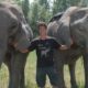 20-Year-Old Acrobat Performs Tricks With His Elephant Family | BEAST BUDDIES
