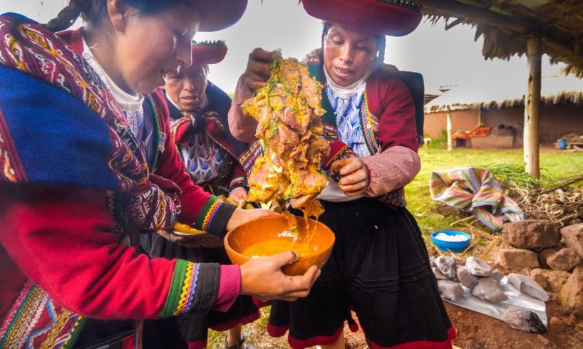 8,000 YEAR-OLD BARBECUE STYLE - Ancient Inca Food in Peru!