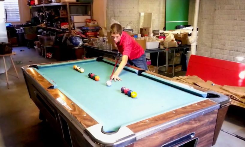 Amazing pool trick shots! (People are Awesome)