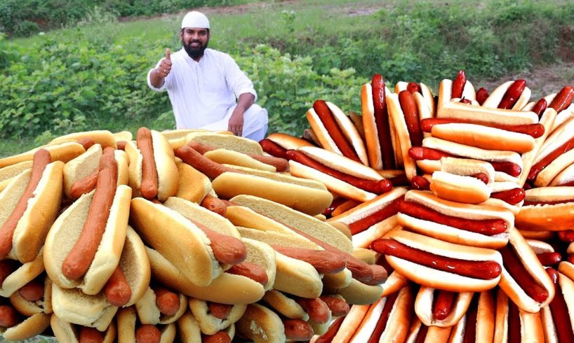 American Hot Dogs Recipe | Hot Dogs Recipe for Street Kids |Nawabs
