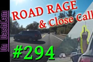 Bad Drivers Dashcam Compilation #294 - Road Rage, Close Calls and Highway Stupidity