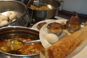 Buffet Breakfast ( Egg /Dosa /Paratha/ Sandwich ) | Coral Hotel New Digha West Bengal India