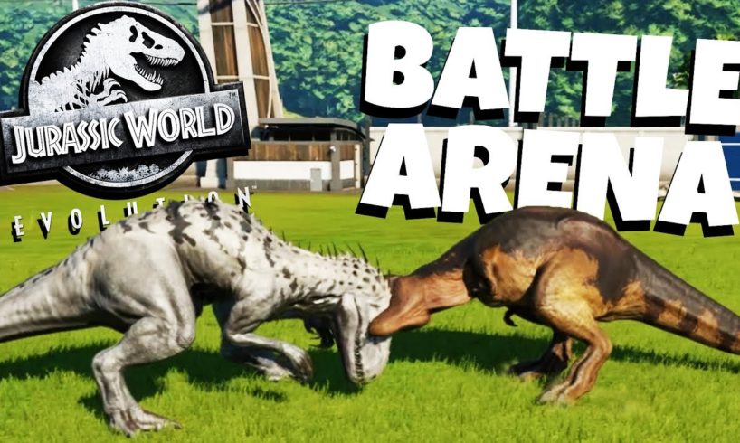 Dinosaur Battle Arena! - Jurassic World Evolution Gameplay