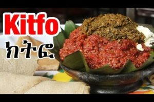 Ethiopian Kitfo (ክትፎ) - Best RAW BEEF Ethiopian Food!