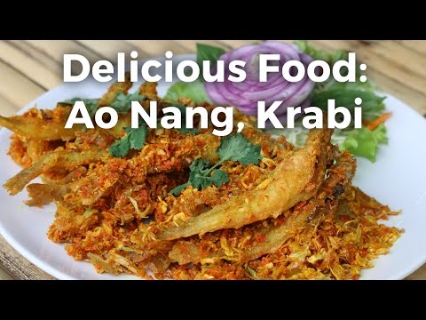 Food in Ao Nang (อ่าวนาง), Krabi at Cheap Cheap Thai Restaurant