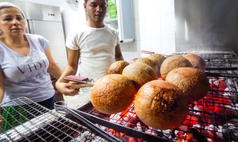 GIANT MEAT BALLS in Lebanon - Special KIBBEH Lebanese Food!