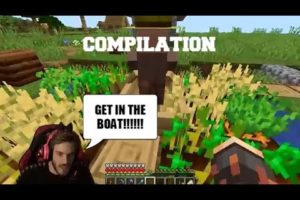 Get in the Boat (PewDiePie) [Minecraft Compilation]