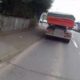 HGV near death pass on cyclist [w and s recycling]