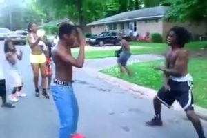 Hood Fights CRAZY BRAWL street fights