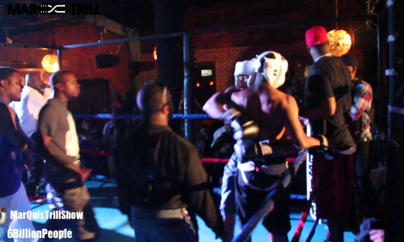 Hood Fights Meets Boxing | 25 Punch Combo and Knockout in 1 minute | Shot by @6BillionPeople
